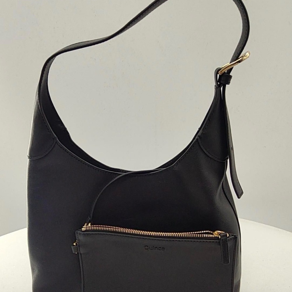Quince Full Grain Leather Small Shoulder Bag - Picture 8 of 8